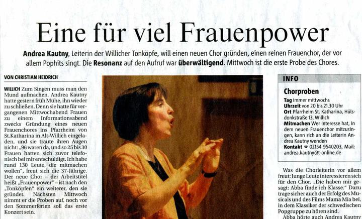 Erste Presse